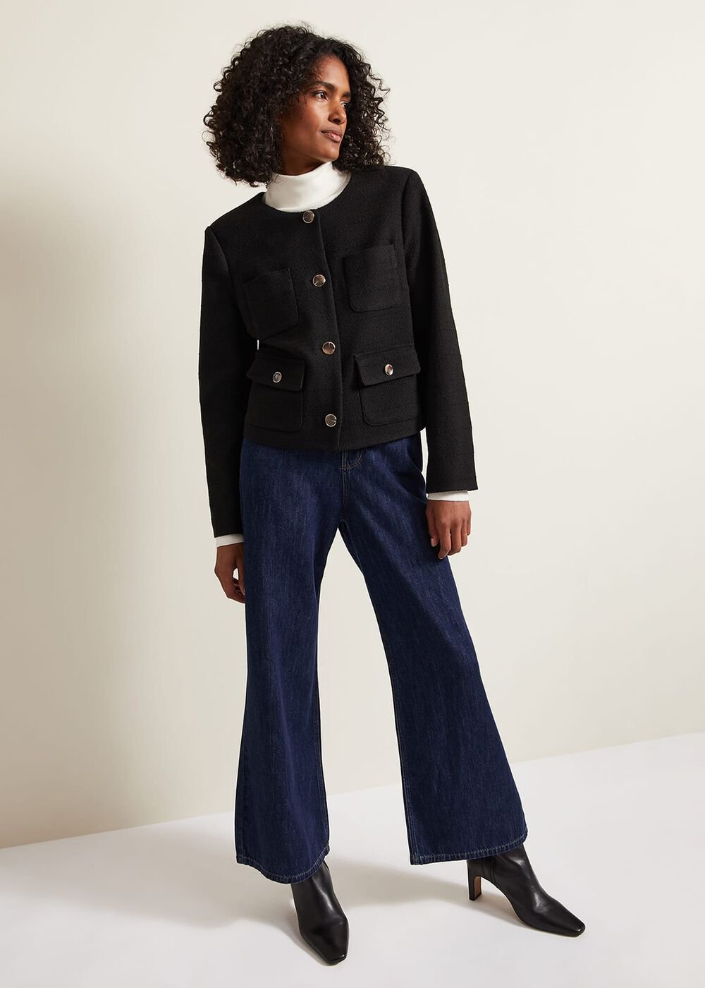 Ripley Boucle Jacket - Black