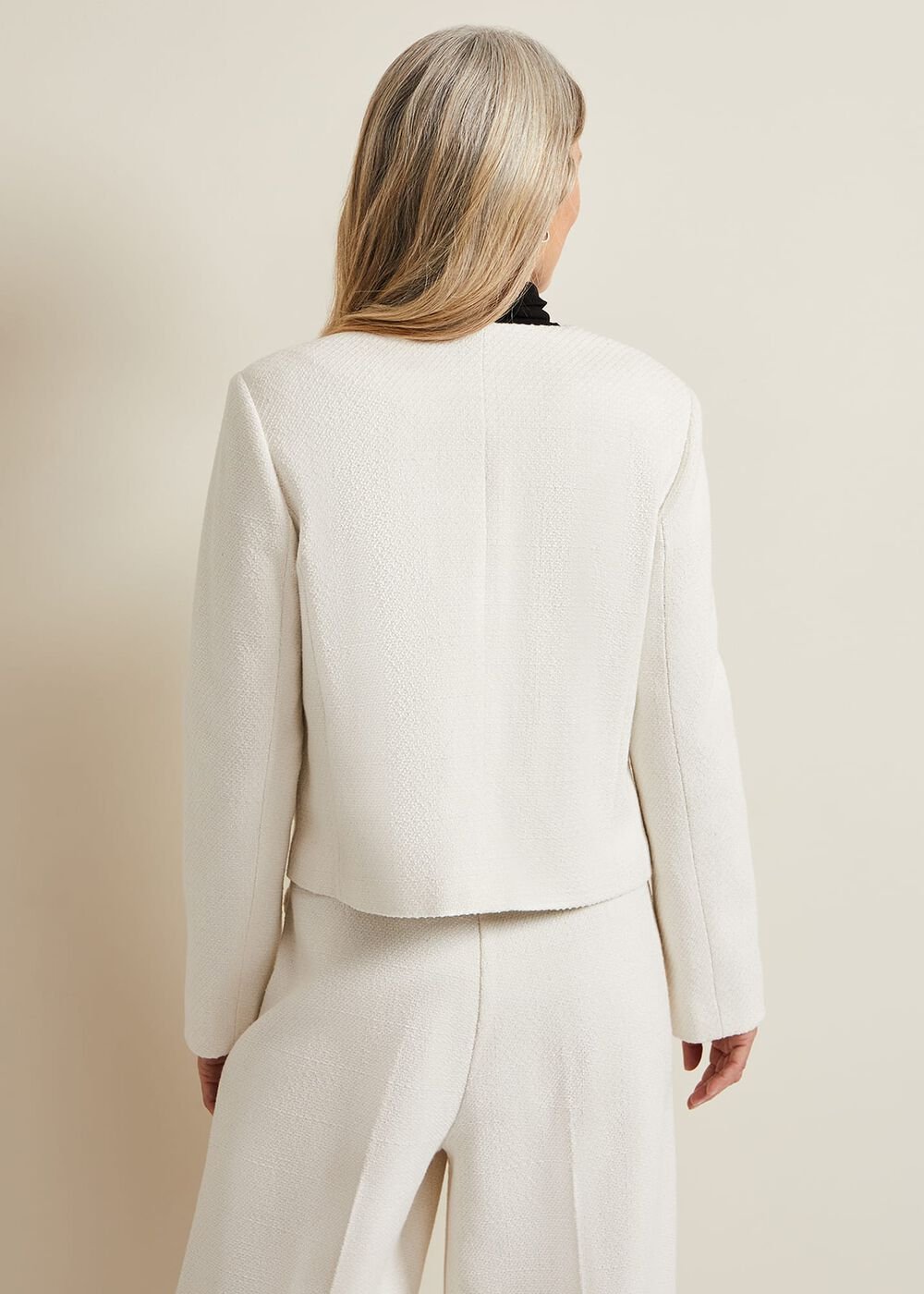 Ripley Boucle Jacket - Ivory