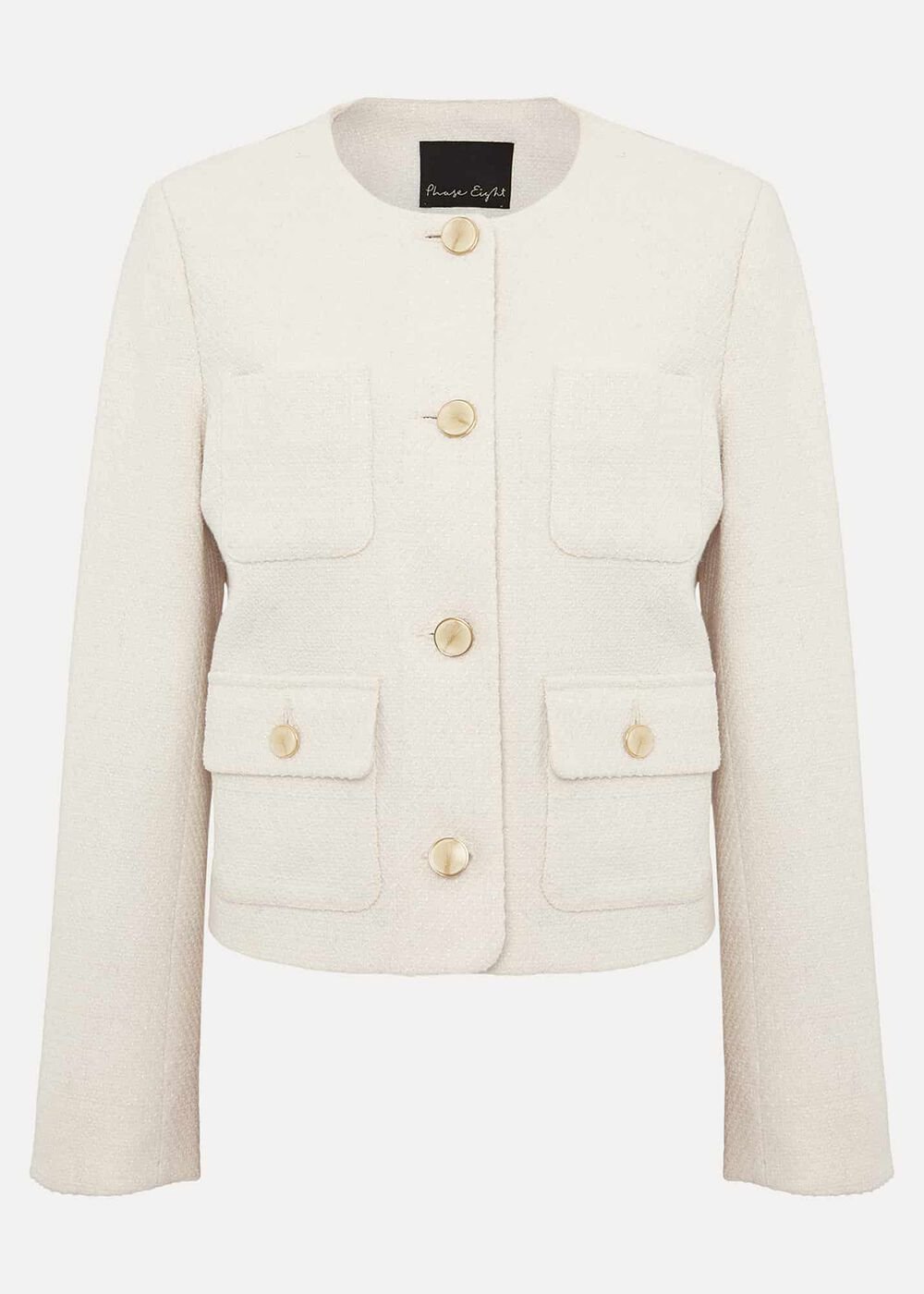 Ripley Boucle Jacket - Ivory