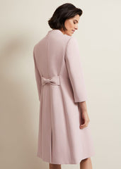 Daisy Tailored Coat - Pale Pink