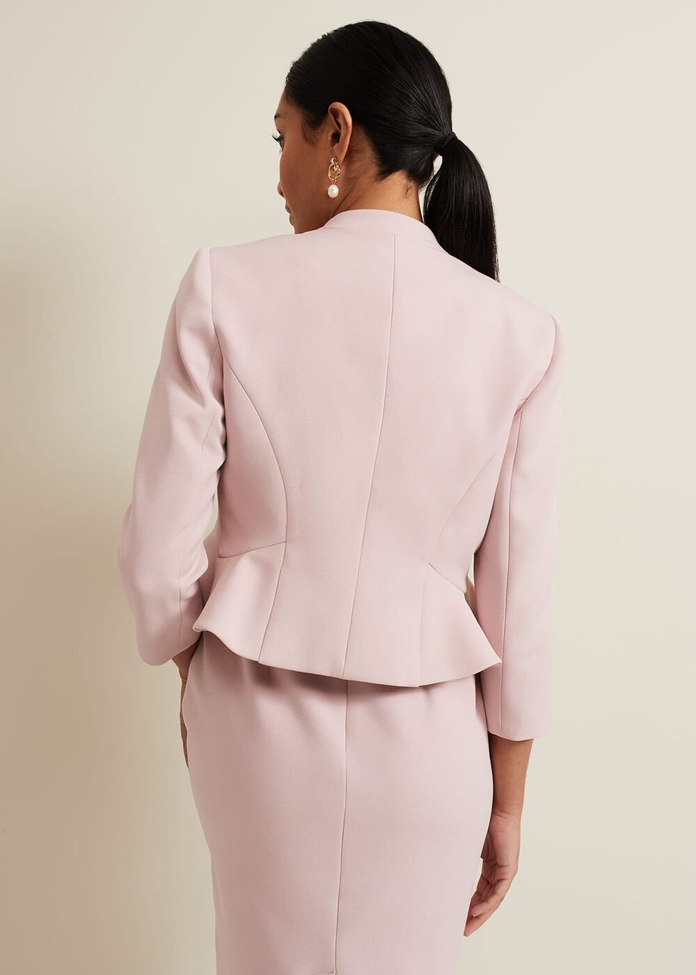 Petite Daisy Jacket - Pale Pink