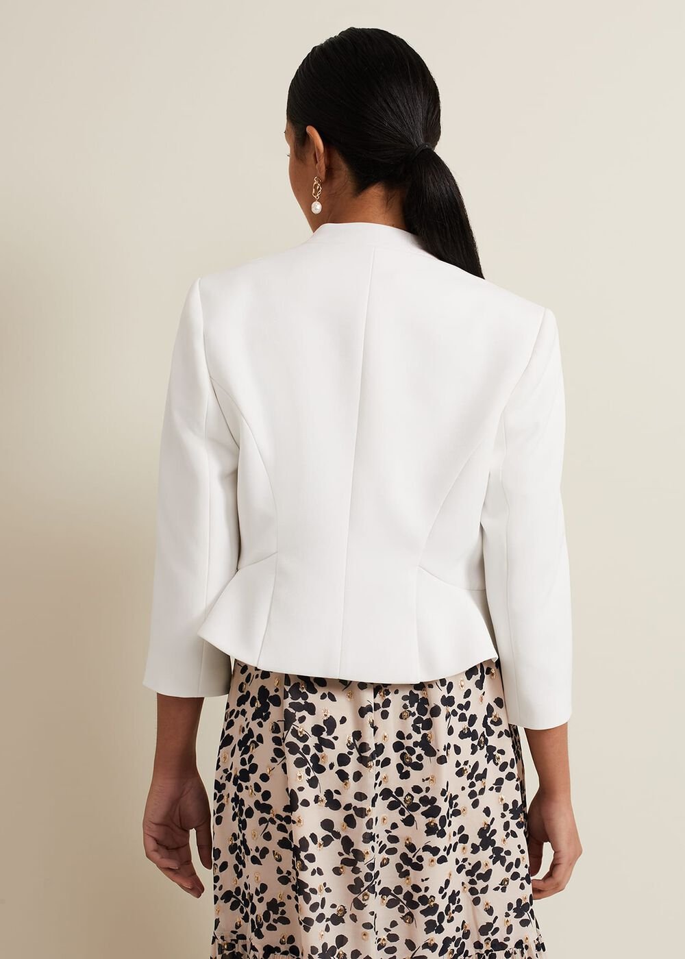 Petite Daisy Jacket - Ivory