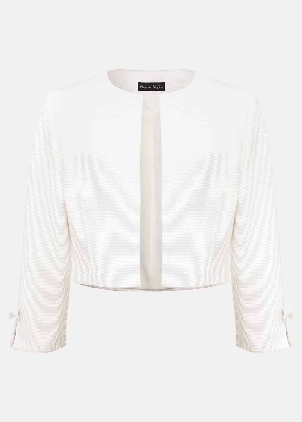Zoelle Bow Jacket - Ivory