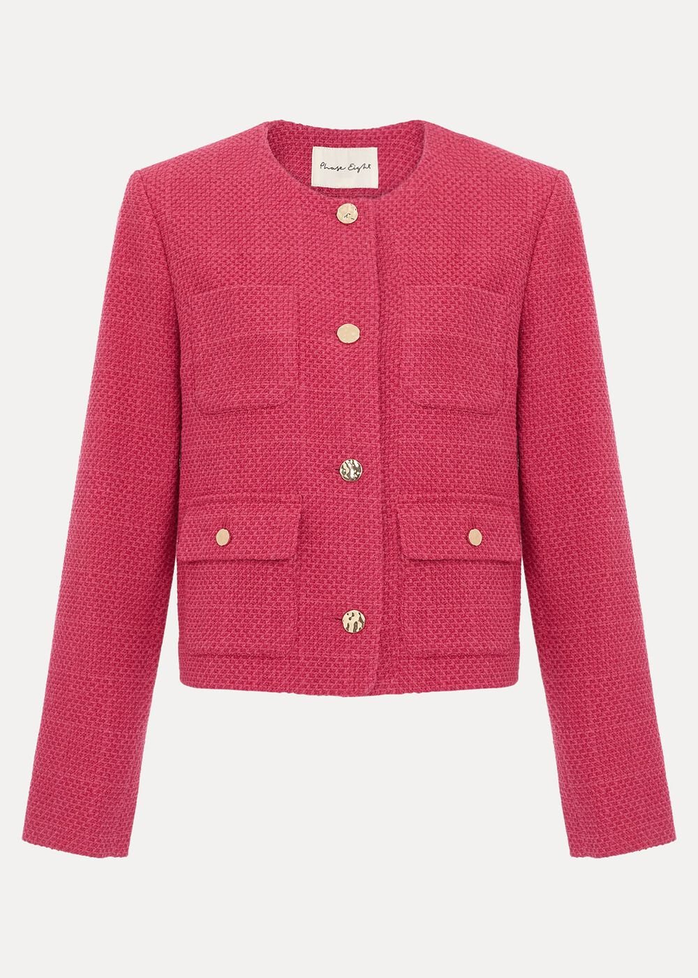 Ripley Pink Boucle Jacket - Pink