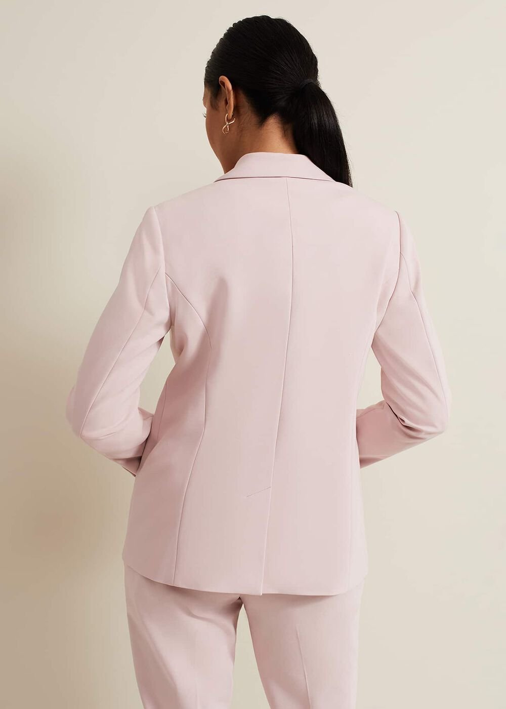 Petite Ulrica Fitted Jacket - Antique Rose