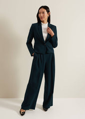 Arabella Crop Blazer - Green