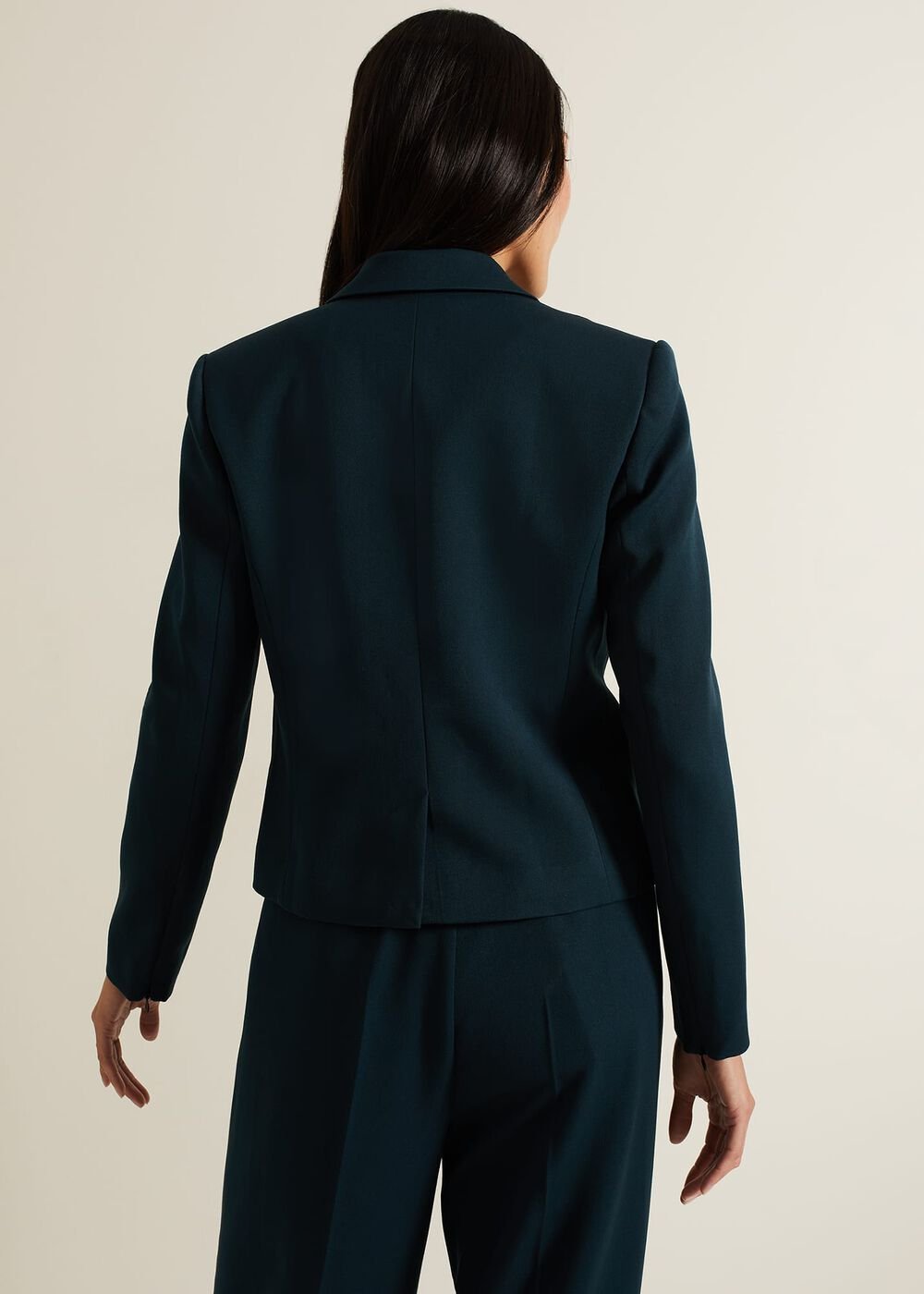Arabella Crop Blazer - Green