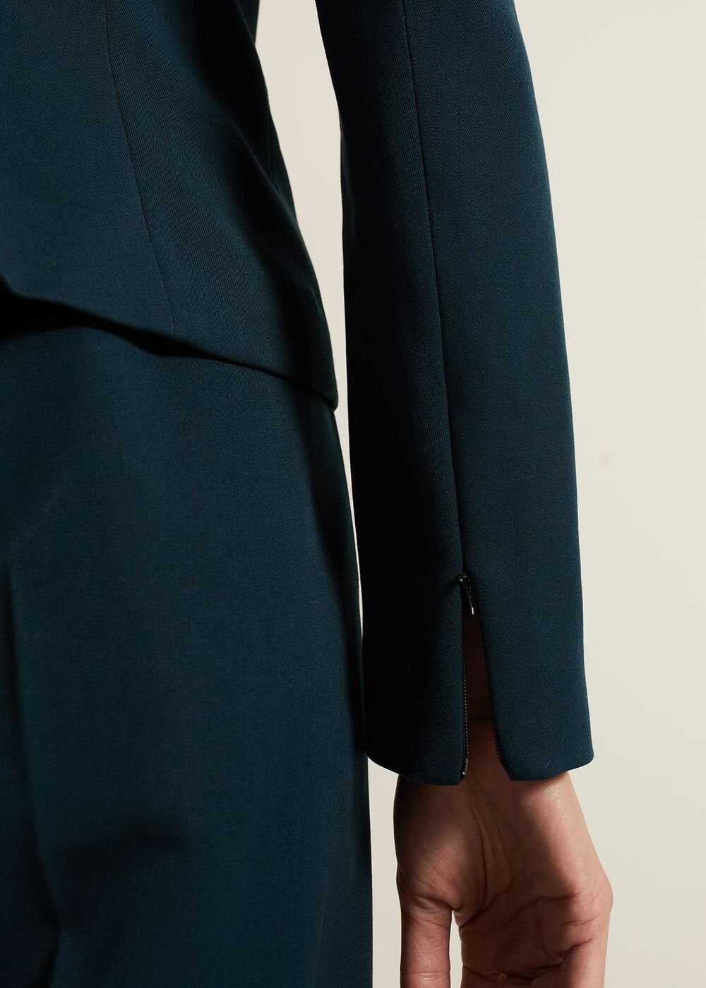 Arabella Crop Blazer - Green