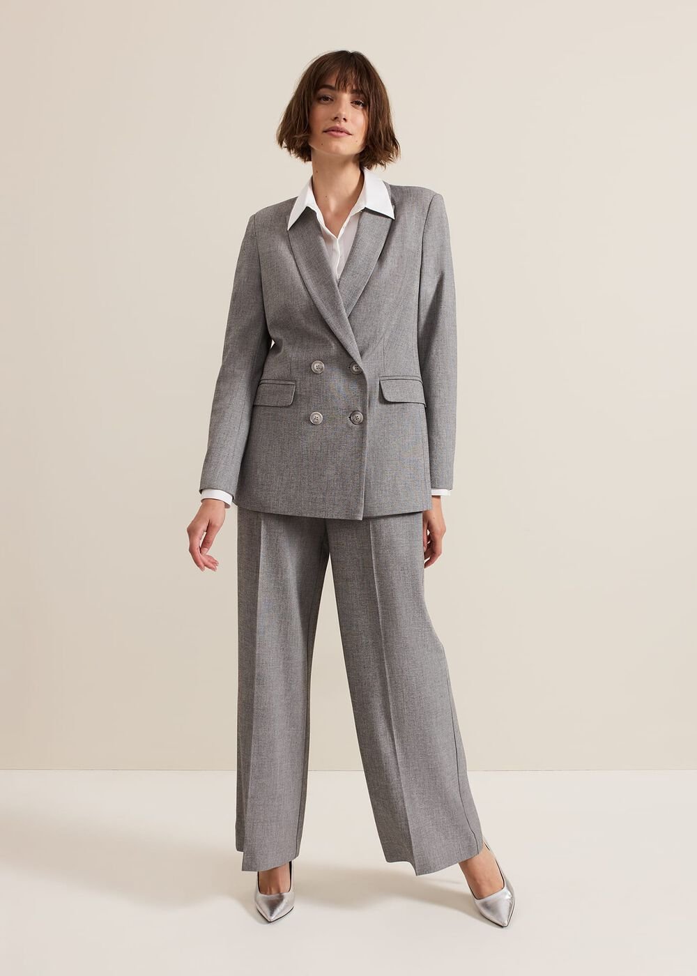 Dilly Grey Blazer - Grey