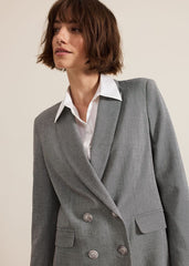 Dilly Grey Blazer - Grey