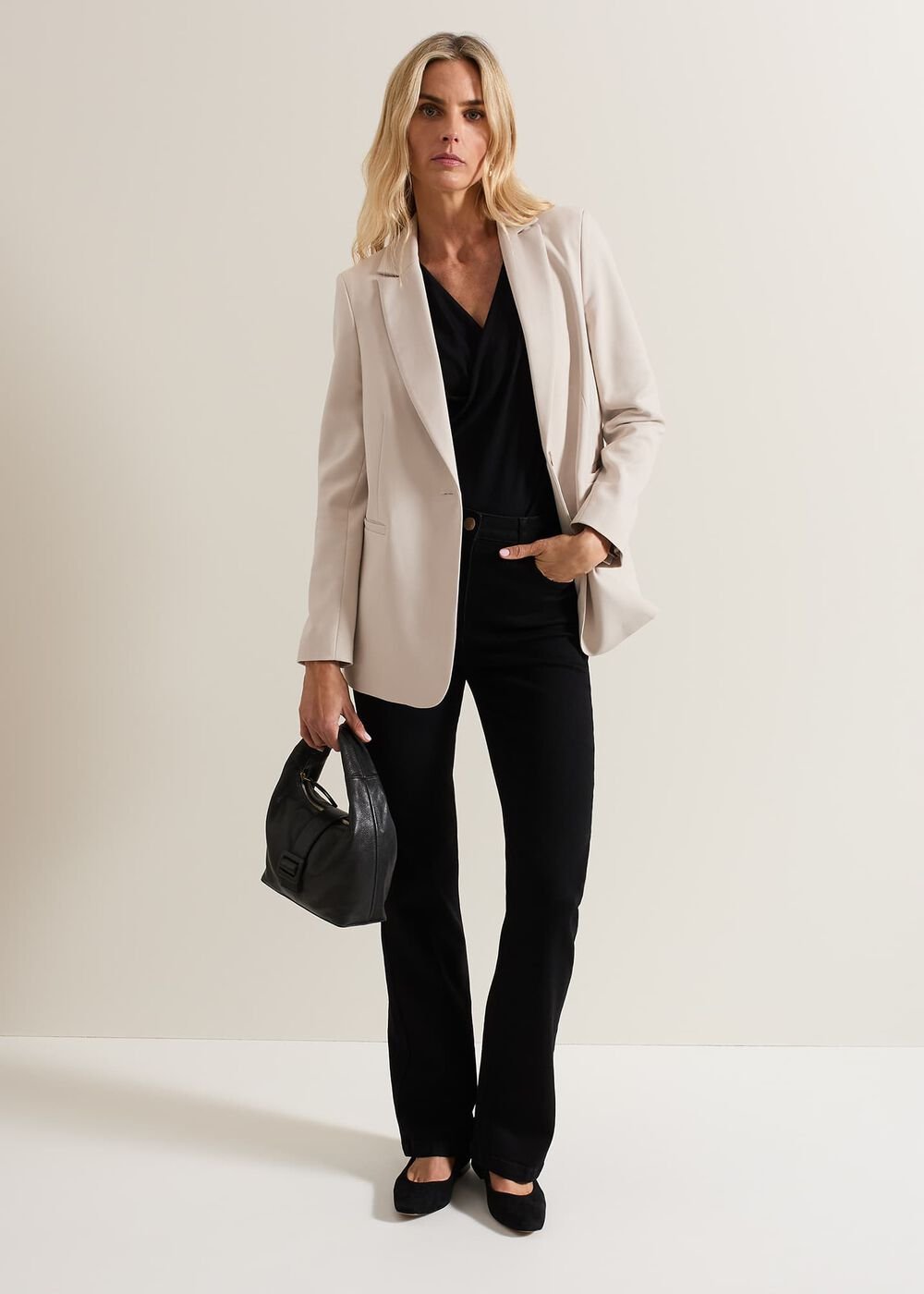 Belle Neutral Blazer - Neutral