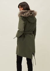 Ezra Parka Coat - Olive