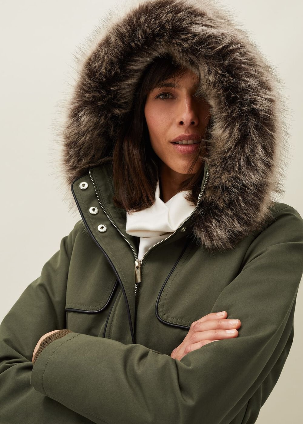 Ezra Parka Coat - Olive