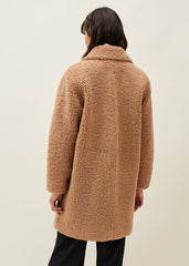 Katherine Teddy Coat - Camel