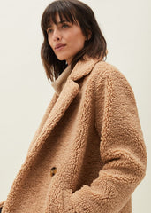 Katherine Teddy Coat - Camel