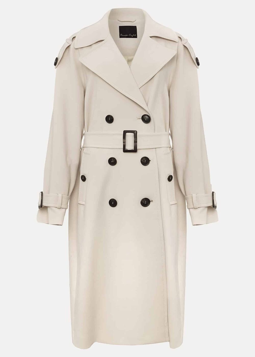 Tegan Trench Coat - Off White