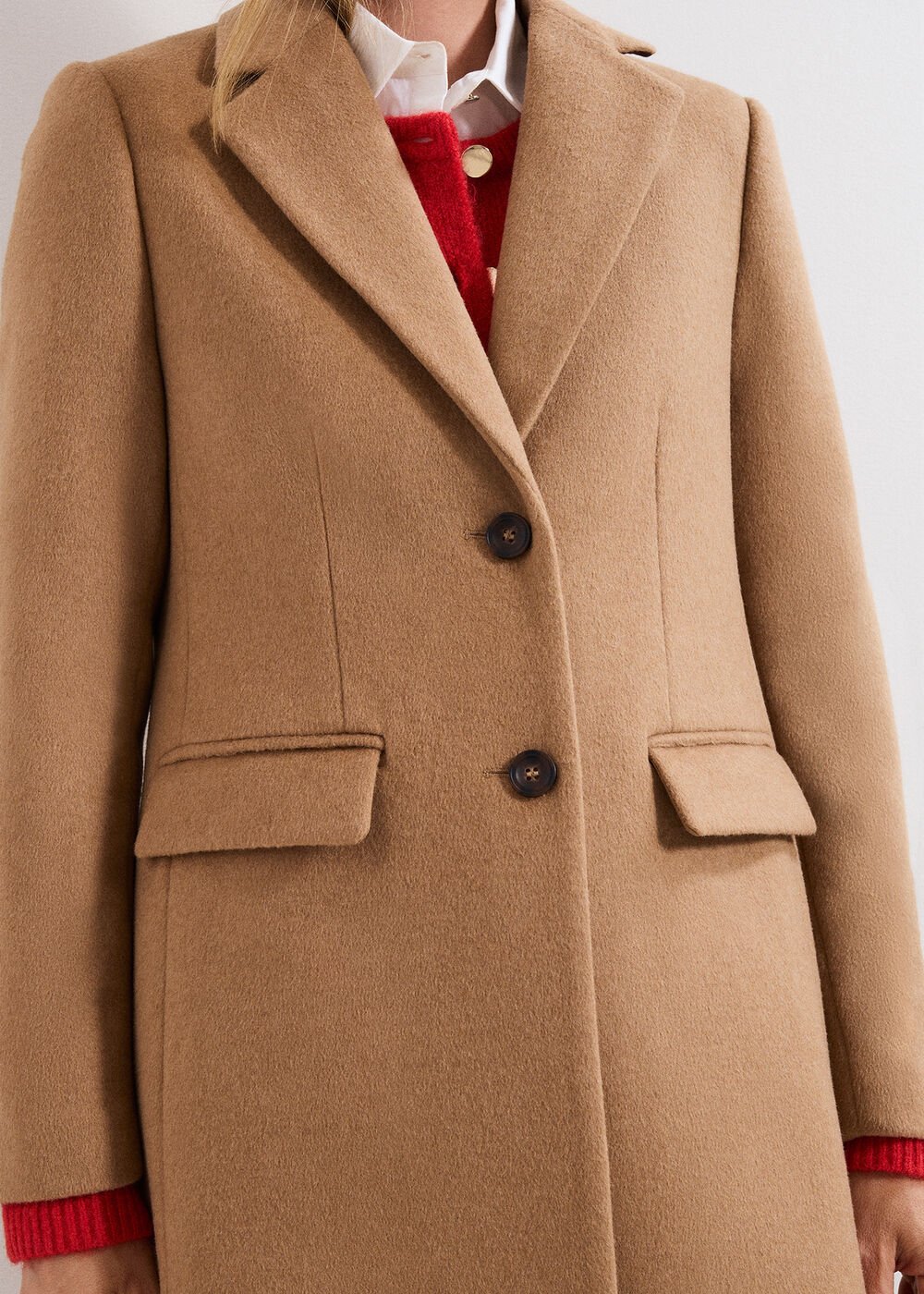 Lydia Wool Coat - Camel