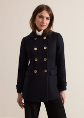 Petite Aurelie Peacoat - Navy