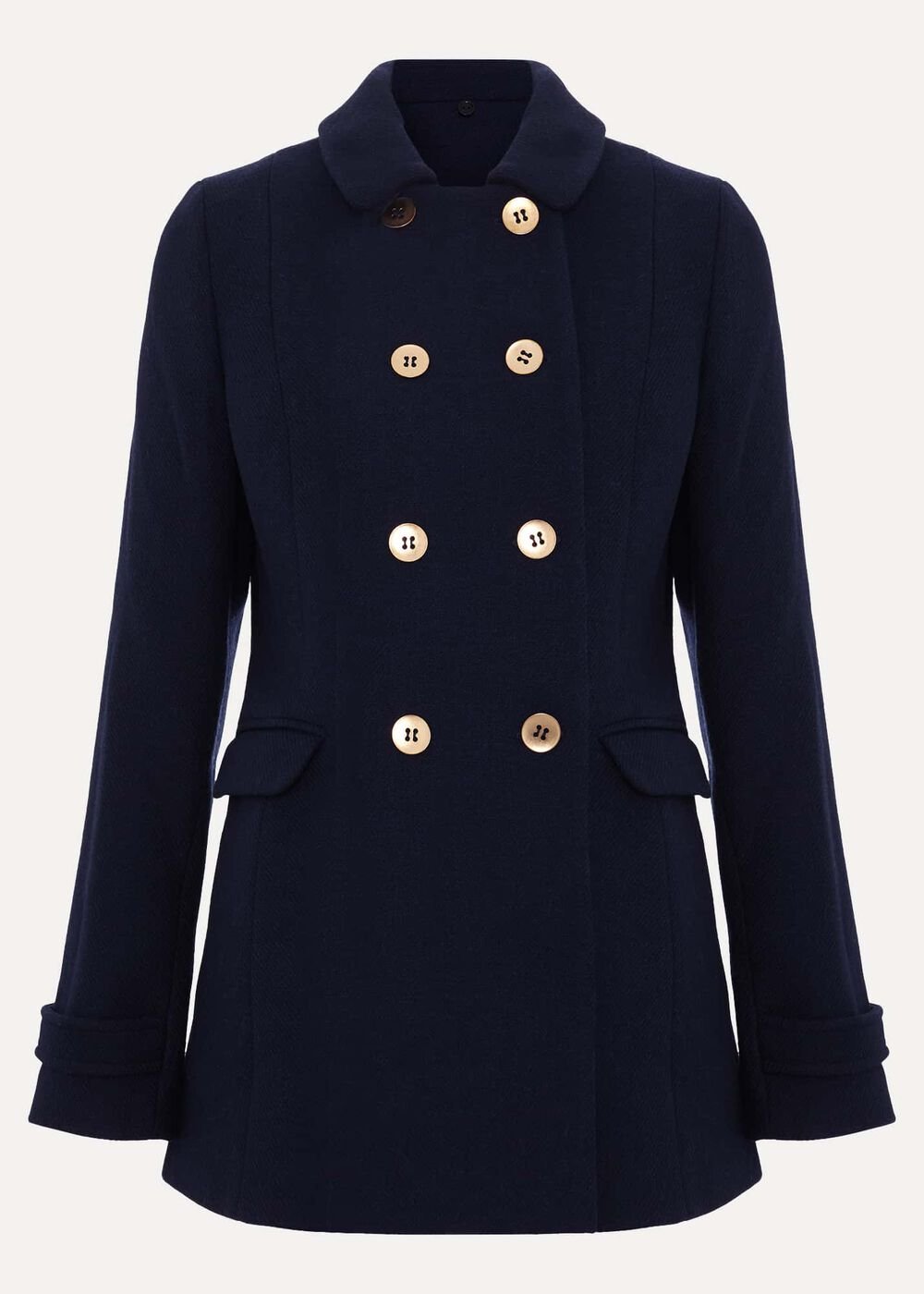 Petite Aurelie Peacoat - Navy